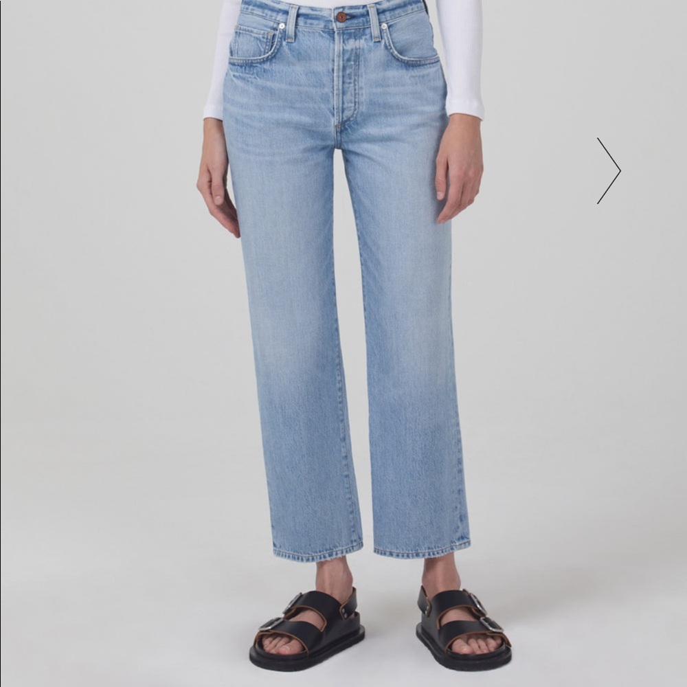 Citizens of humanity and emery crop jeans 27